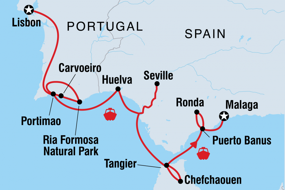 cruises to spain portugal and morocco 2022